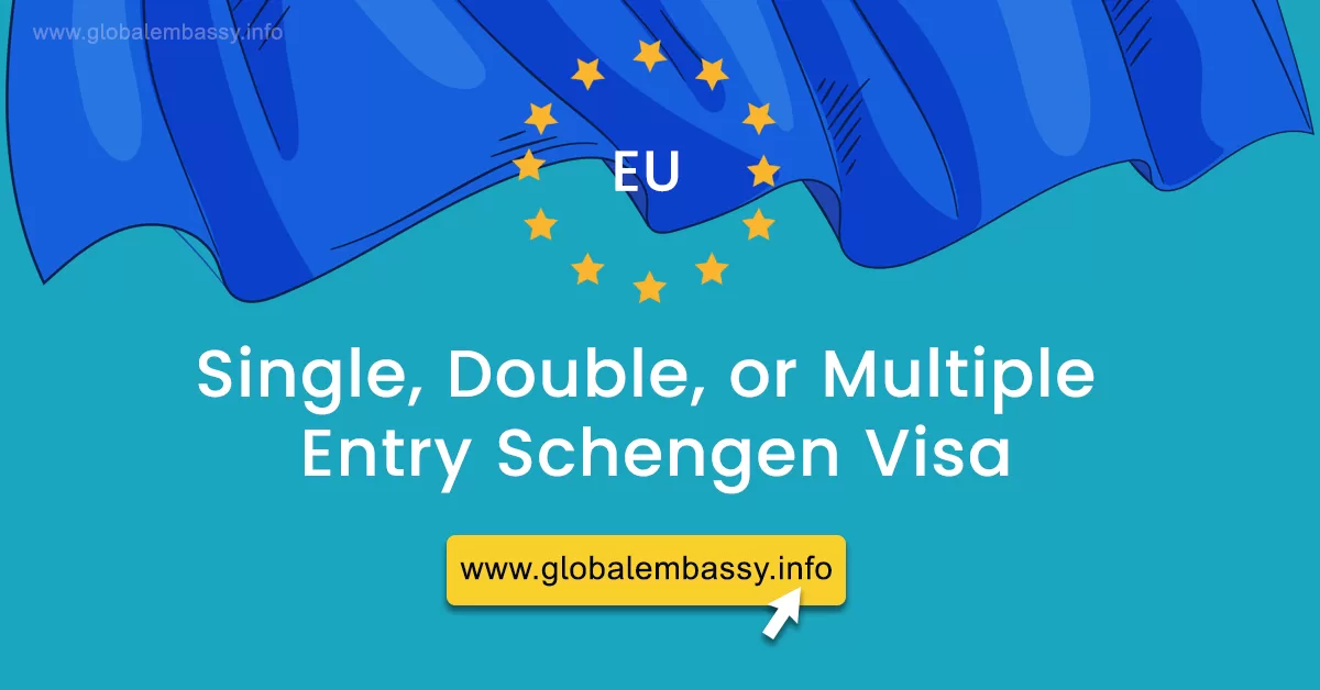 Single, Double, or Multiple Entry Schengen Visa: Explained with Examples